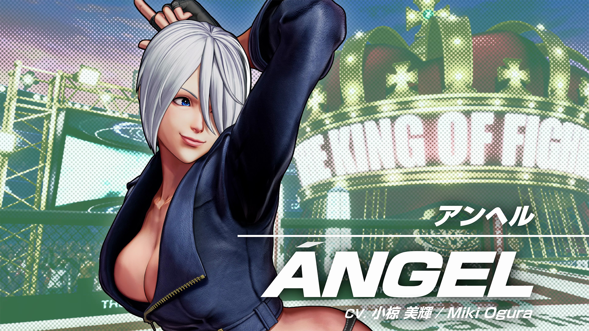 king of fighters xv trailer angel